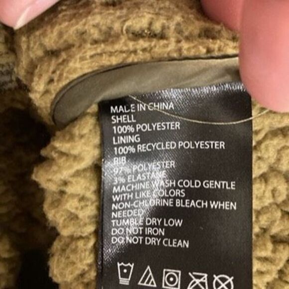 PrAna Women's Diva Varsity Quilted Long Sleeve Sherpa Lined Full Zip Jacket Size - Picture 15 of 16